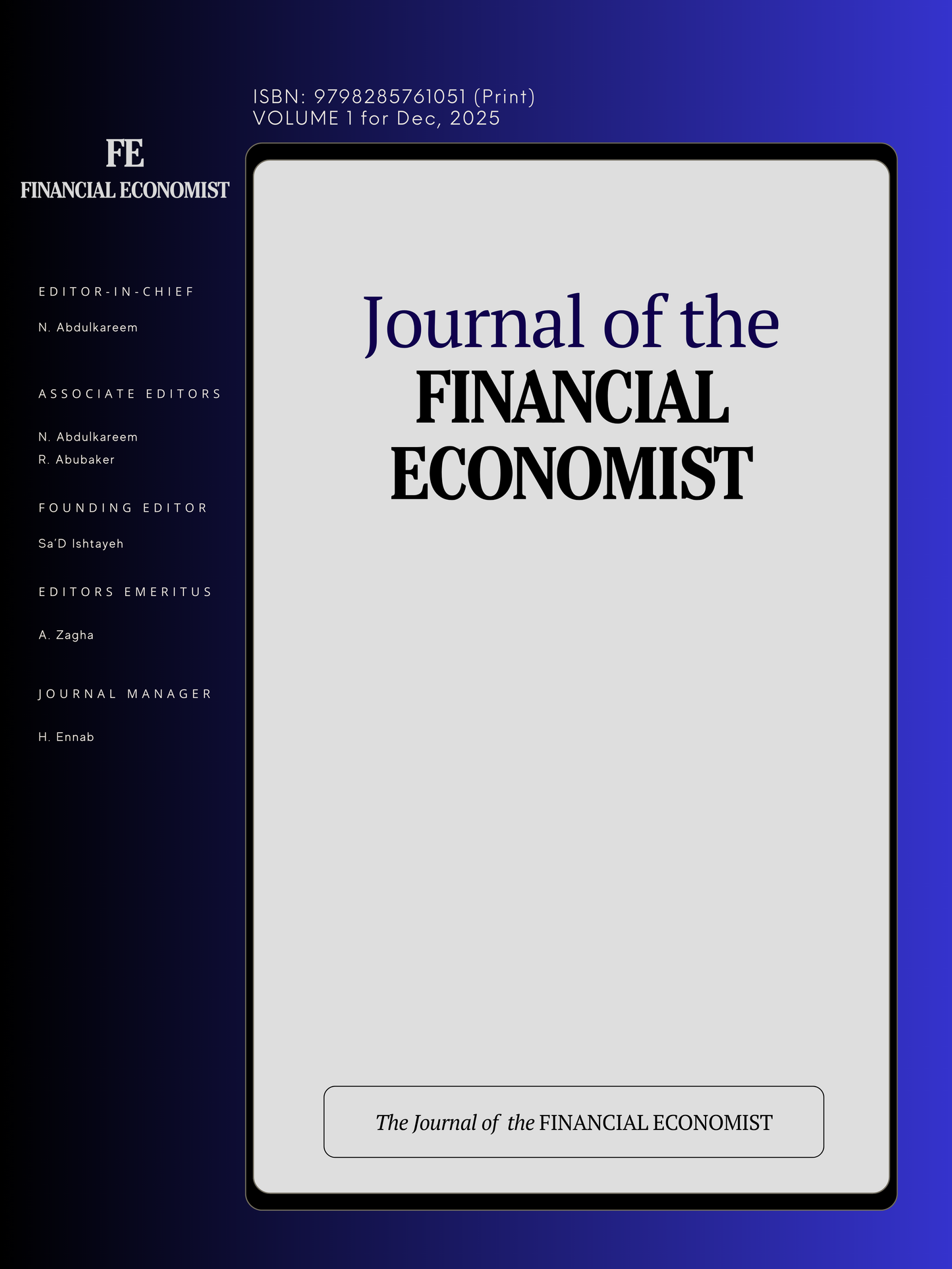 Journal of the Financial Economist